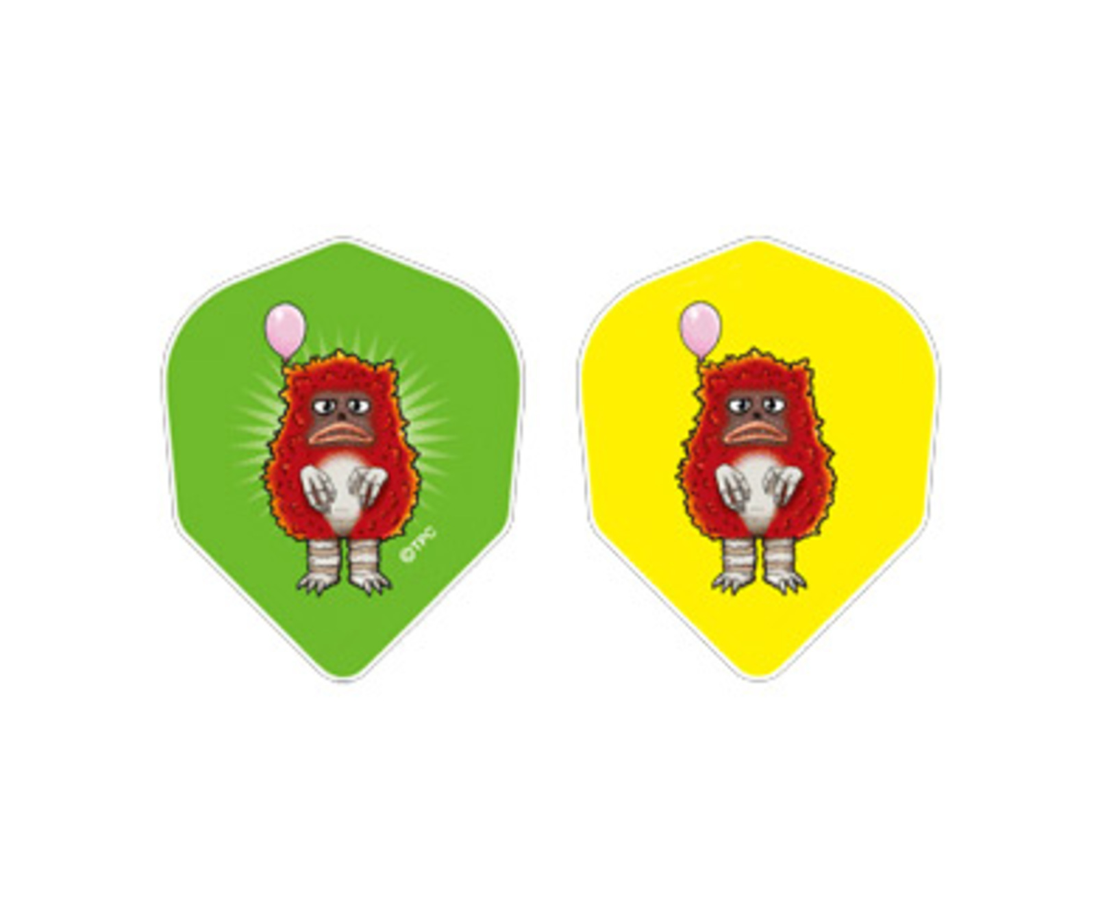 ダーツフライト【ウルトラマンシリーズ45周年】ピグモン｜ダーツ用品は