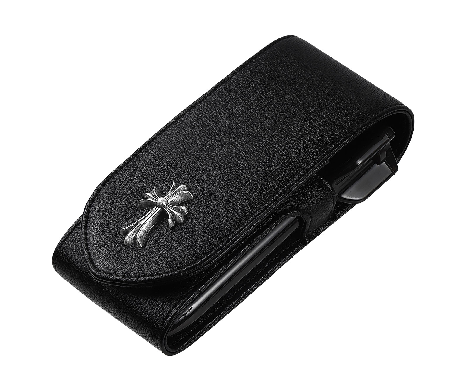 フラワーコンチョ　ハンドメイド　ケース　ブラック フラワーコンチョ ハンドメイド ケース ブラック goro's ゴローズ