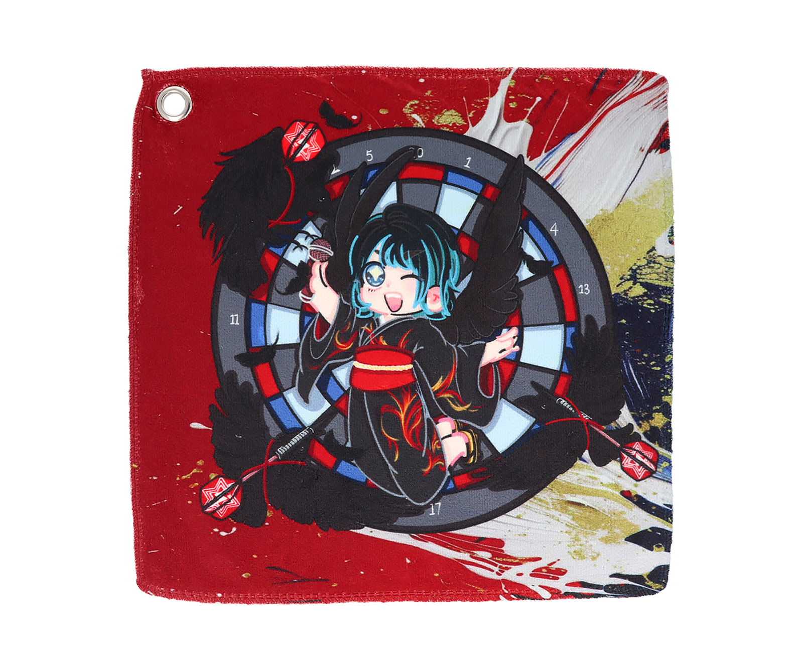 ダーツ雑貨【ダーツスタジオマカオ】プレイヤーグッズ ハンドタオル