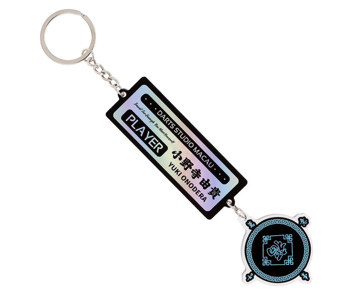 小野寺由貴　たいが　タオルセットとキーホルダー ダーツ雑貨【ダーツスタジオマカオ】プレイヤーグッズ DSMプレイヤー