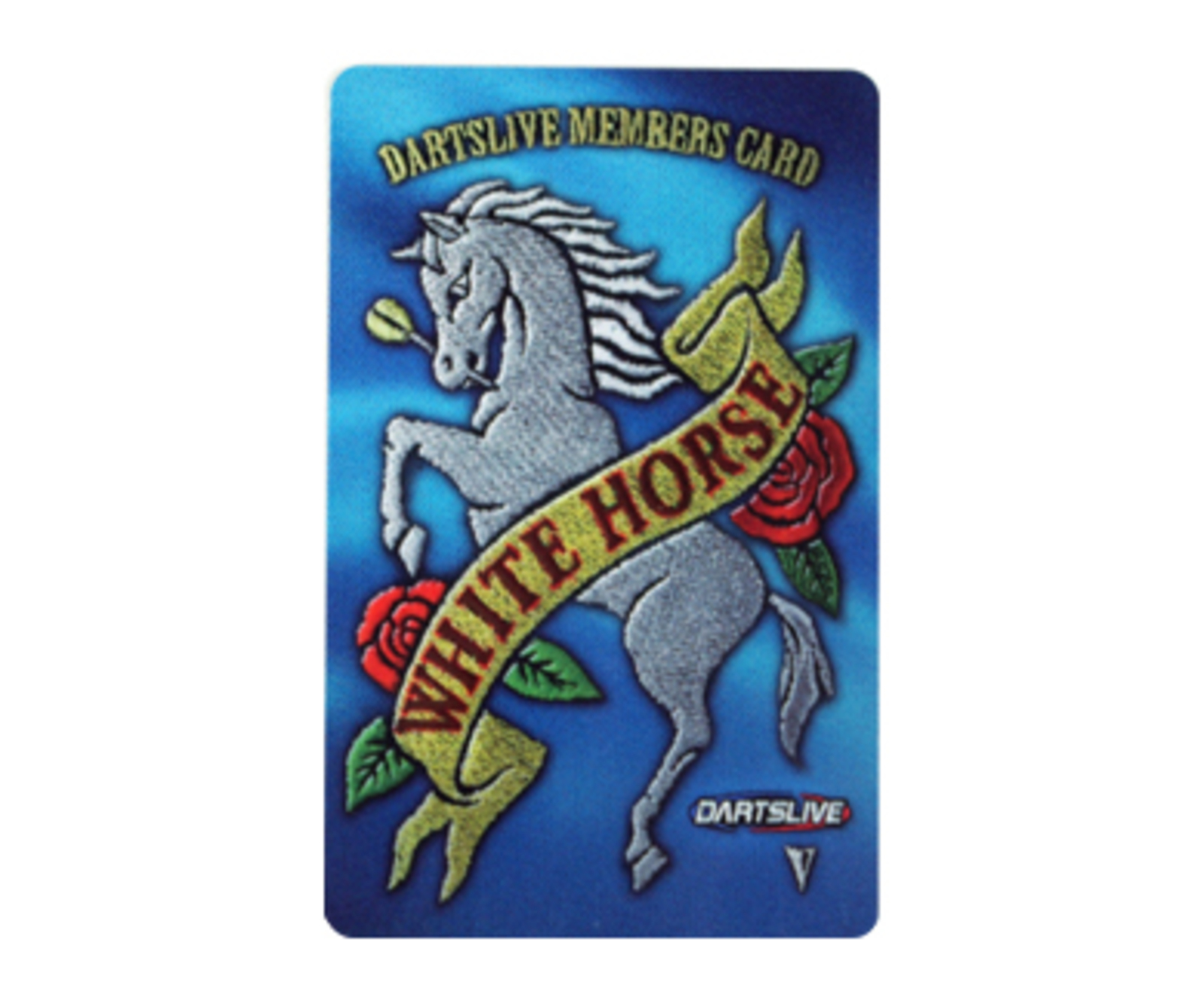 ダーツゲームカード【ダーツライブ】CARD NO.1049 Picture WHITE HORSE