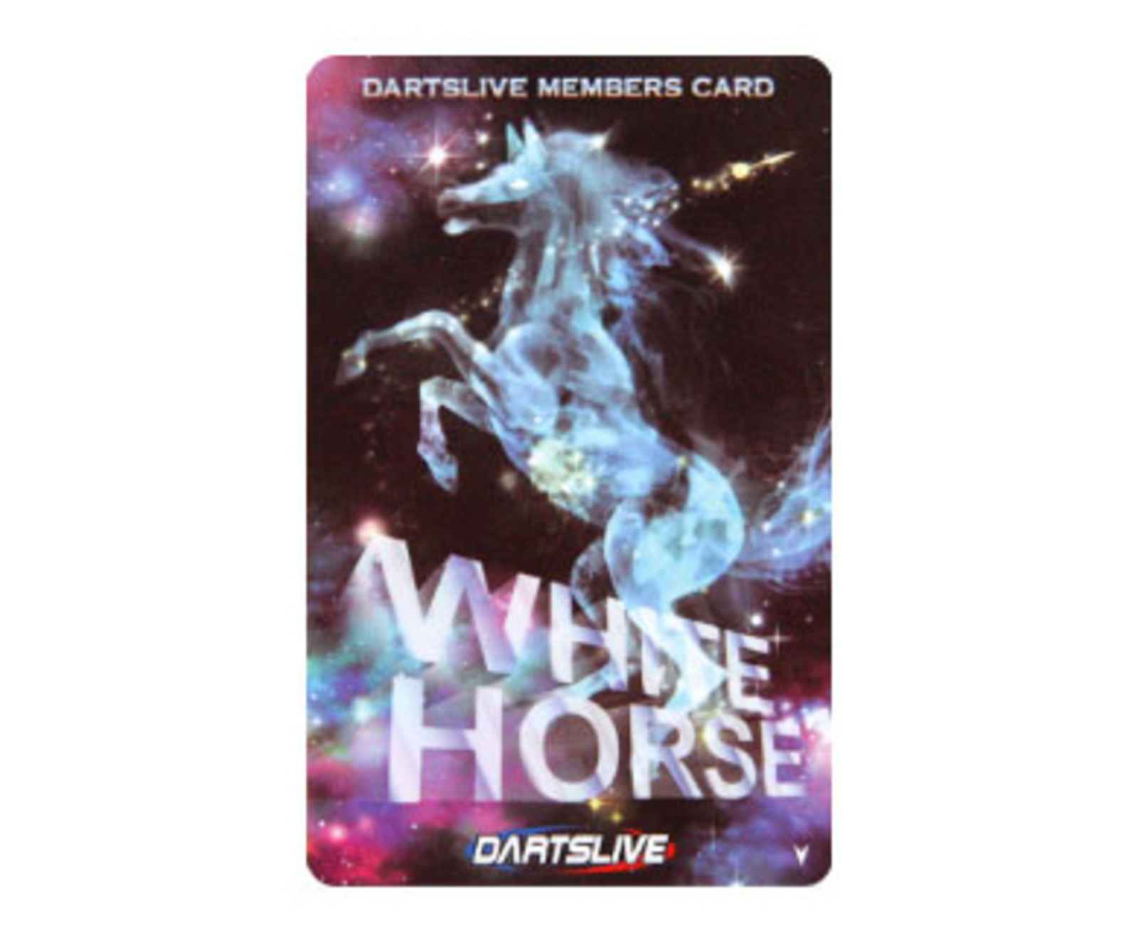 ダーツゲームカード【ダーツライブ】CARD NO.1058 星座 WHITE HORSE 