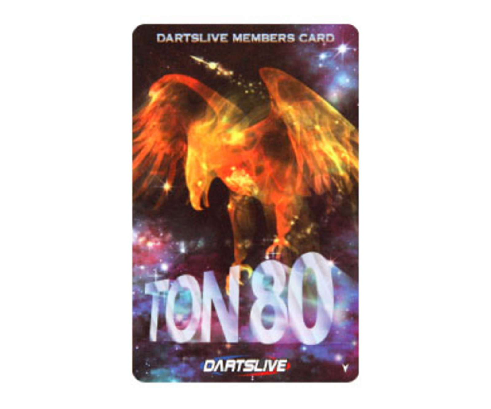 ダーツゲームカード【ダーツライブ】NO.1602 TON80｜ダーツ用品