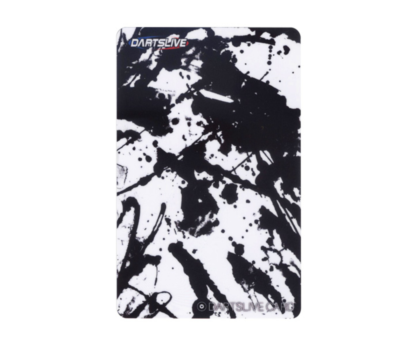 新品・未使用・未登録 ダーツライブカード ダーツゲームカード【ダーツライブ】NO.1435 炸裂ペンキブラック