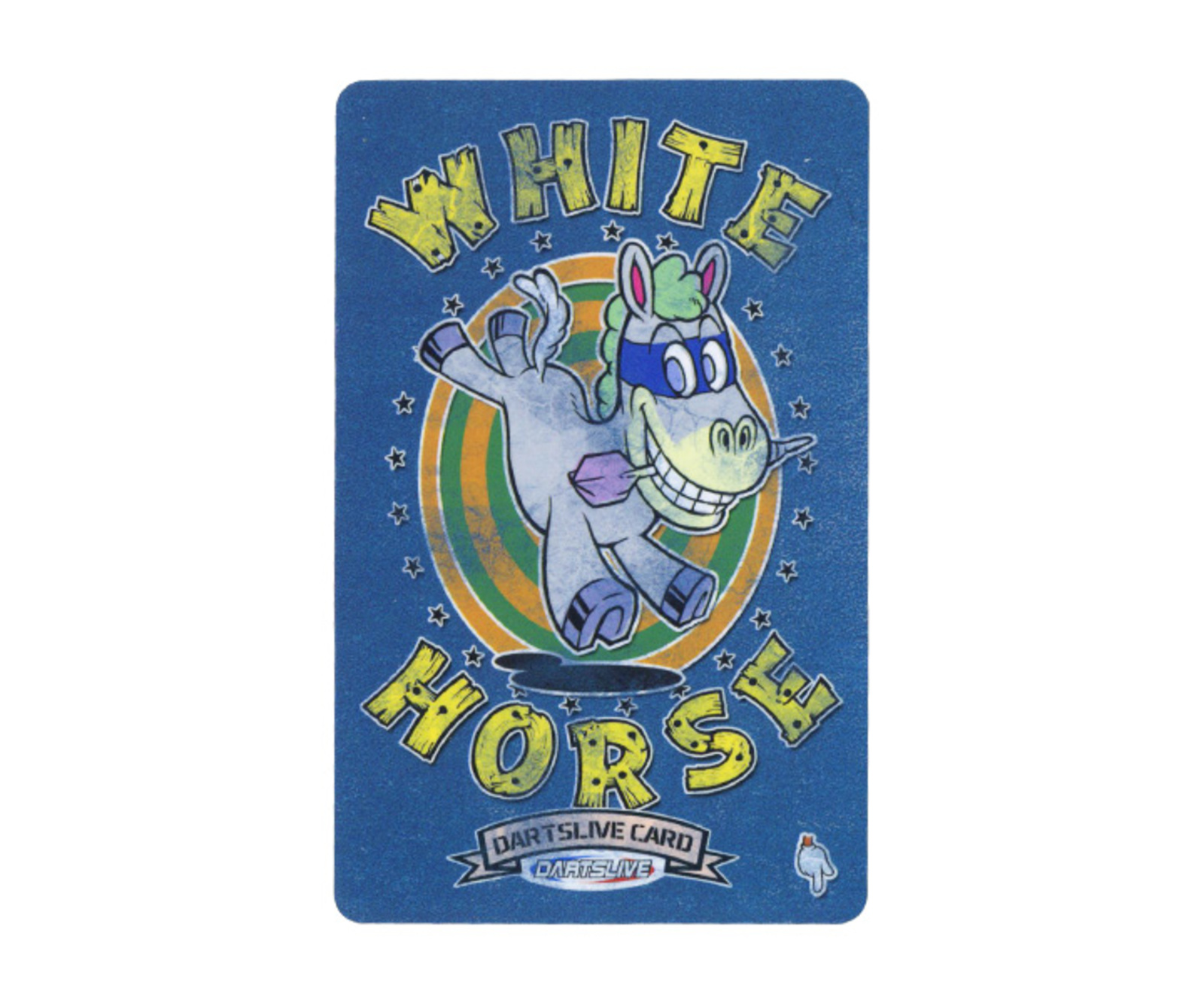 ダーツゲームカード【ダーツライブ】NO.1464 WHITE HORSE｜ダーツ用品