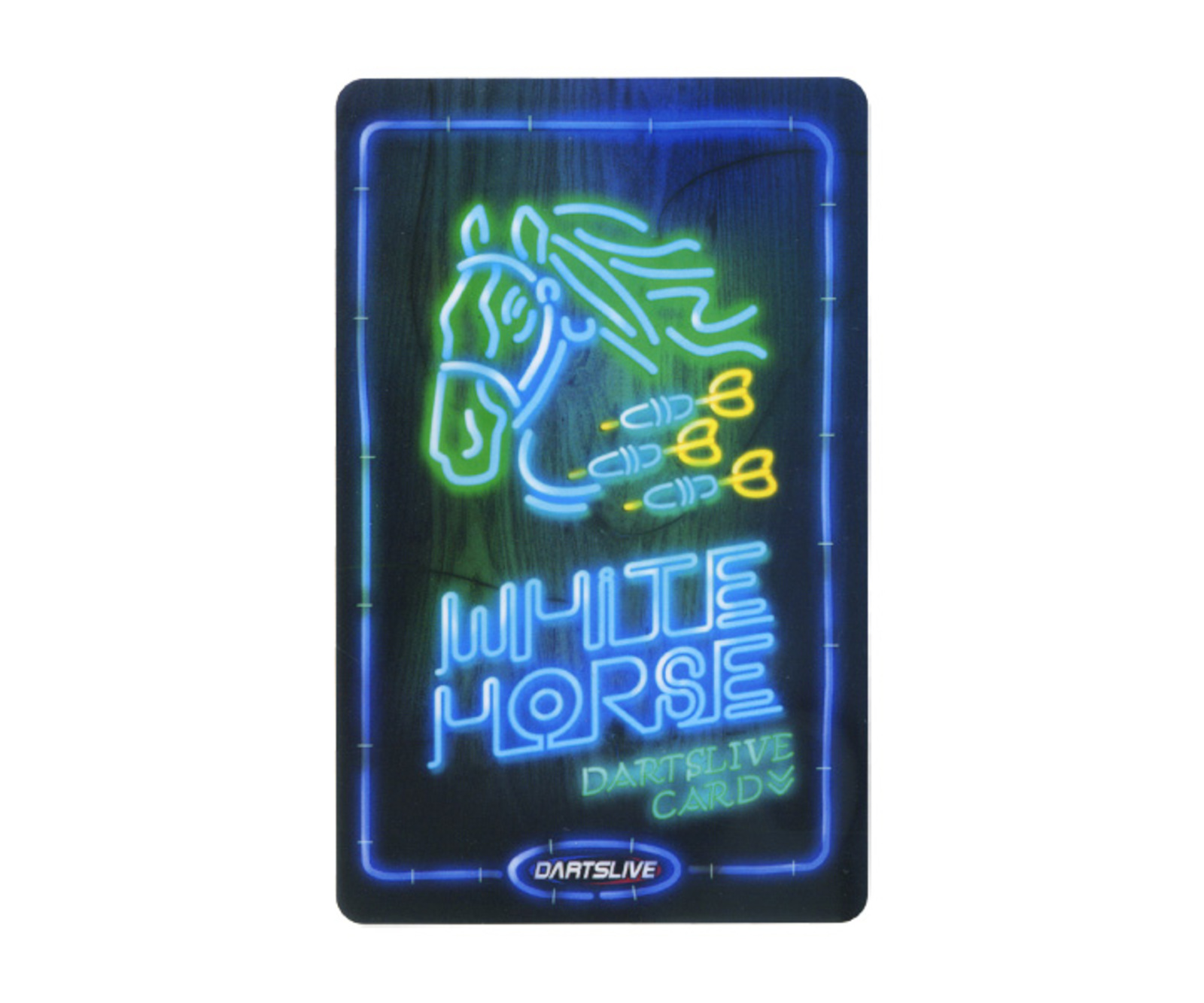 ダーツゲームカード【ダーツライブ】NO.1489 WHITE HORSE｜ダーツ用品