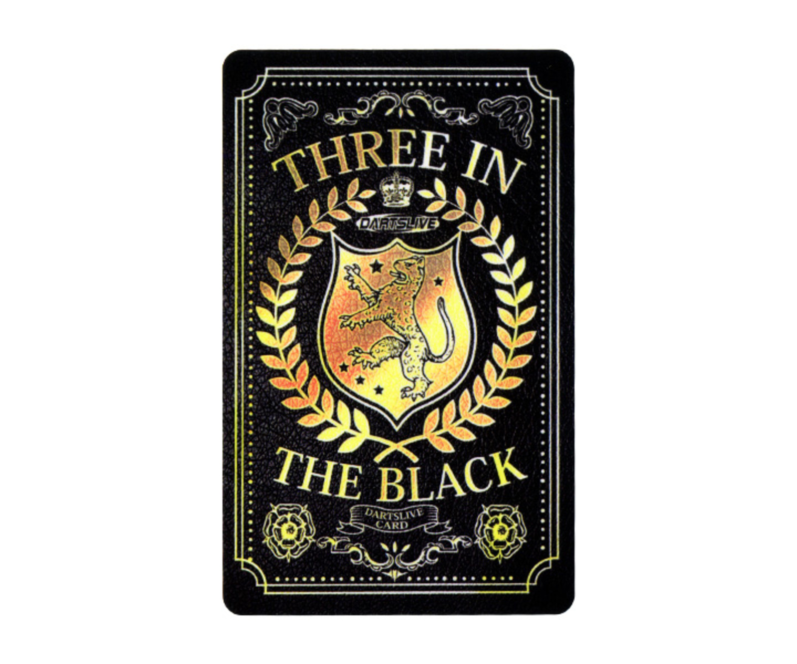 超歓迎された】 カード ダーツライブ THREE BLACK THE IN ダーツ - www 