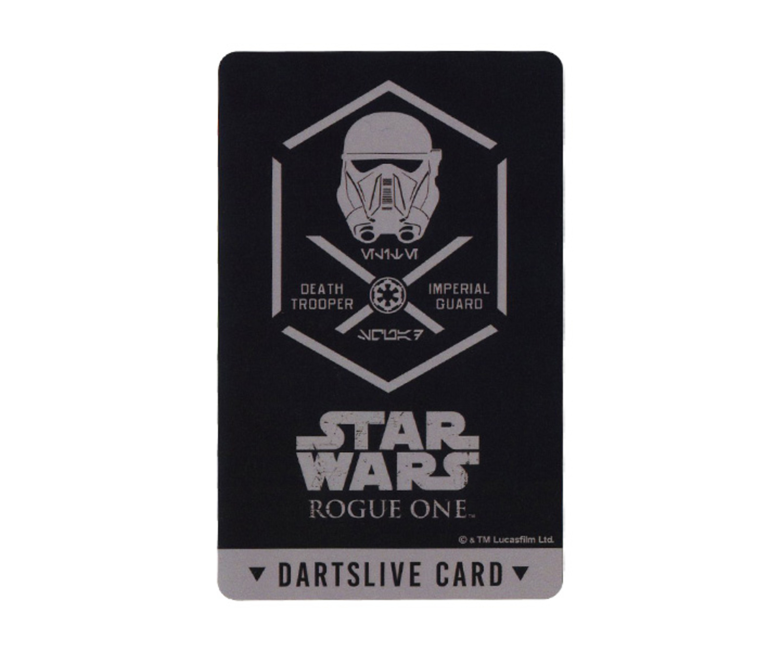 ダーツゲームカード【ダーツライブ】NO.1662 スターウォーズ デス