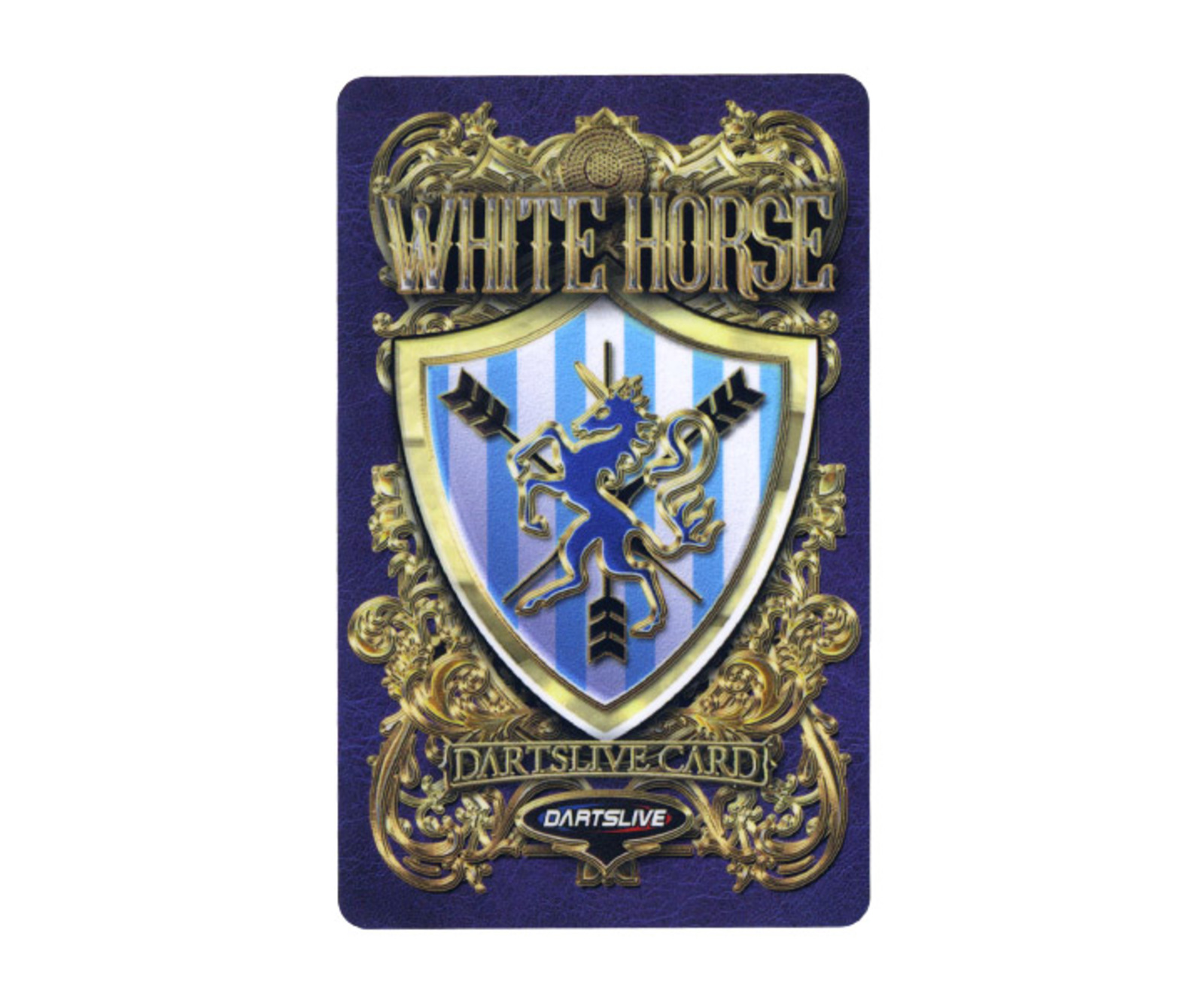 ダーツゲームカード【ダーツライブ】NO.1694 WHITE HORSE｜ダーツ用品