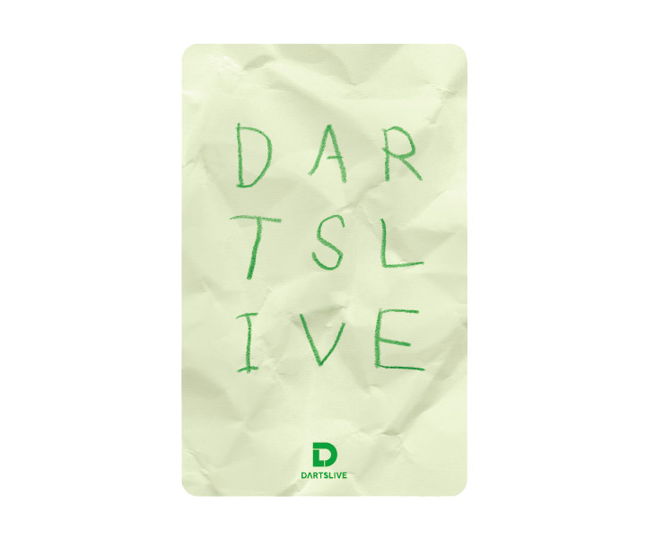 ゲームカード【ダーツライブ】#58 手書きメモ｜ダーツ用品はエスダーツ