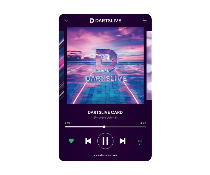 ゲームカード【ダーツライブ】#59 ライブミュージック｜ダーツ用品は