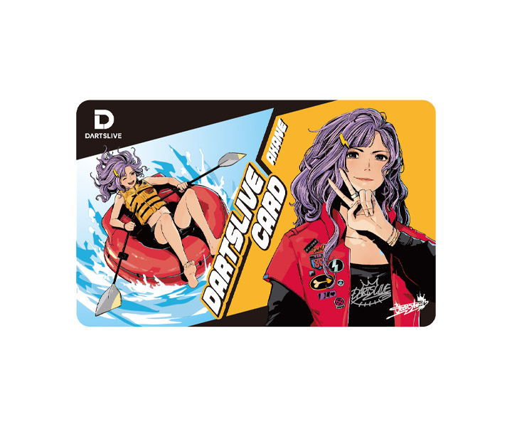 ゲームカード【ダーツライブ】#60 アカネ jbstyle｜ダーツ用品は