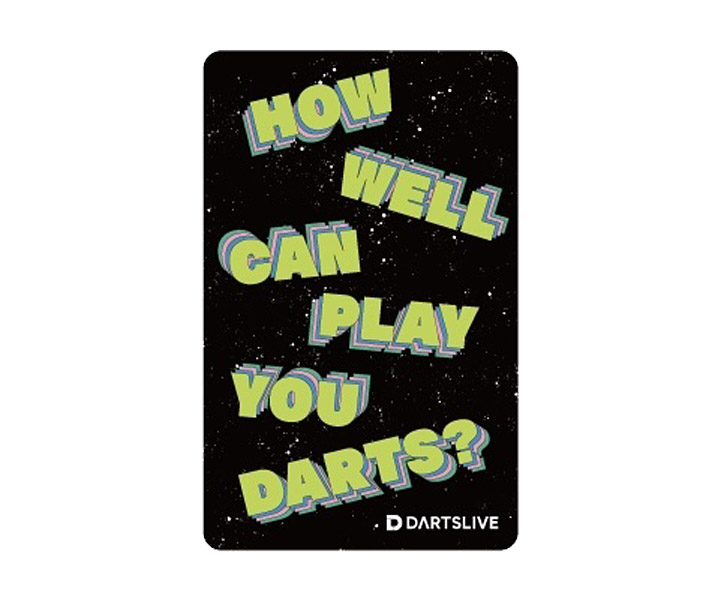 ゲームカード【ダーツライブ】#61 Rt.いくつですか？｜ダーツ用品は
