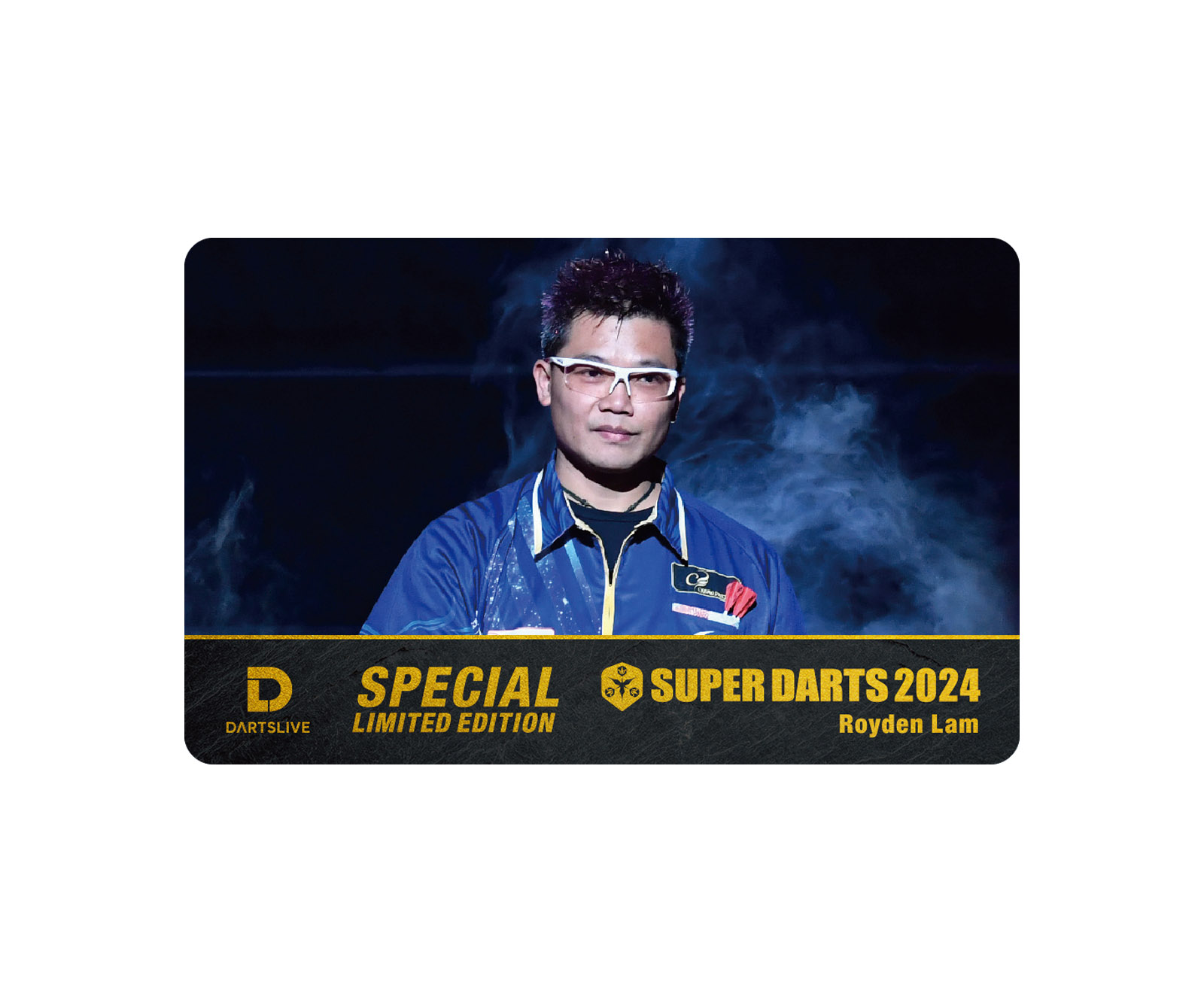 ROYDEN LAM DARTSLIVEカード　ダーツライブカード ダーツ雑貨【ダーツライブ】スーパーダーツ×ダーツライブ