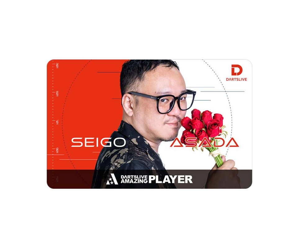 ダーツ雑貨【ダーツライブ】ダーツライブ プレイヤーグッズ第六弾 浅田