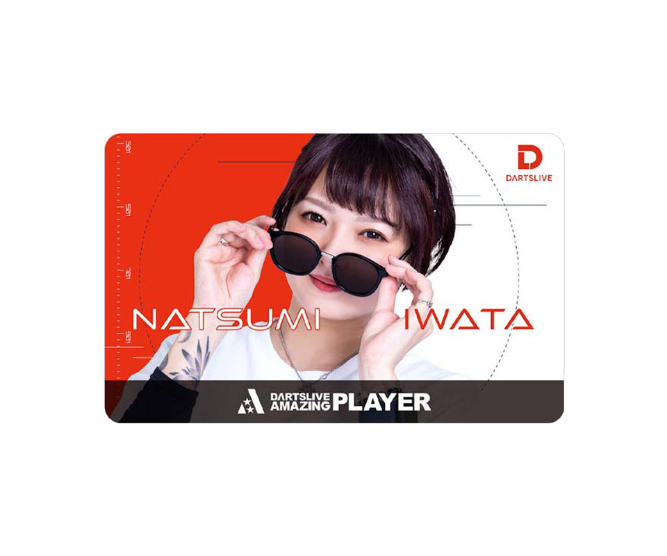 ダーツ雑貨【ダーツライブ】ダーツライブ プレイヤーグッズ第六弾 岩田
