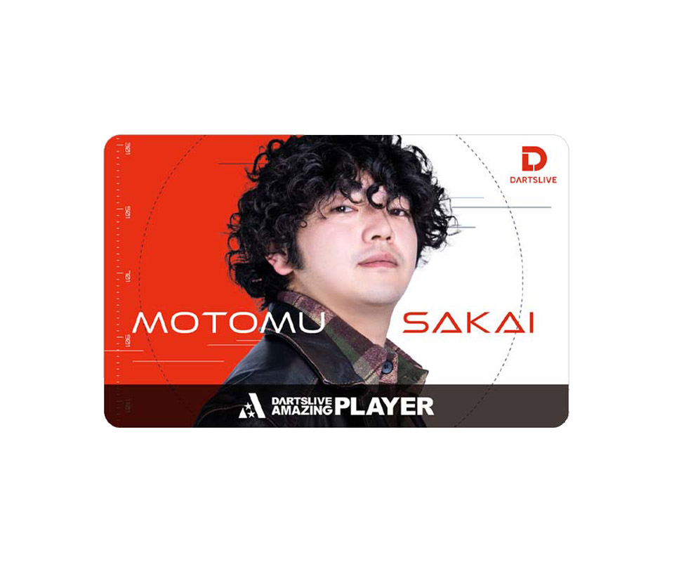 ダーツ雑貨【ダーツライブ】ダーツライブ プレイヤーグッズ第六弾 酒井
