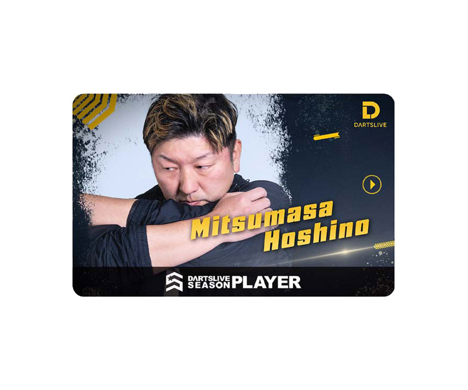 DARTSLIVE Card (100万人ダウンロード記念品)