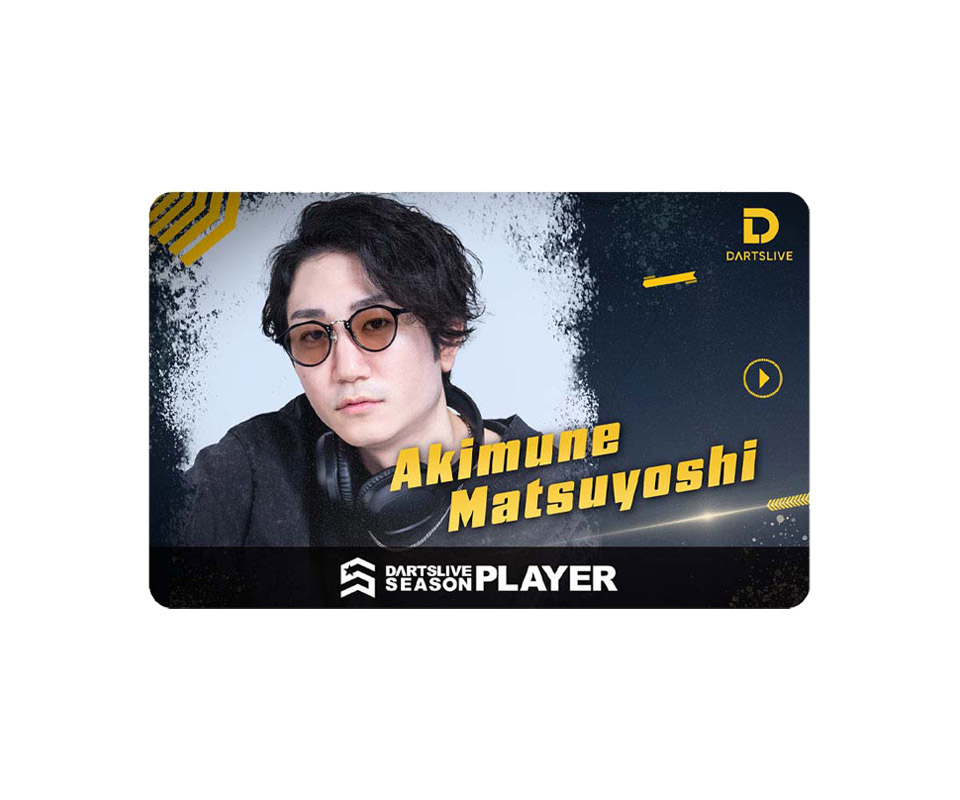 ダーツ雑貨【ダーツライブ】ダーツライブ プレイヤーグッズ第六弾 松吉