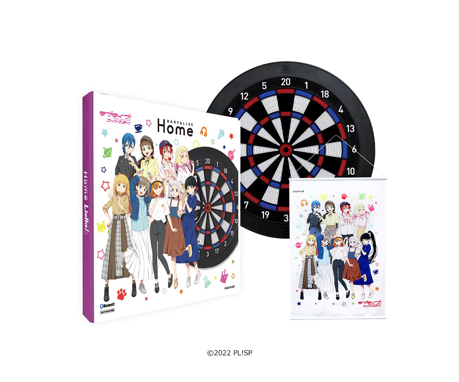 ダーツボード【ダーツライブ】DARTSLIVE Home ラブライブ!スーパー