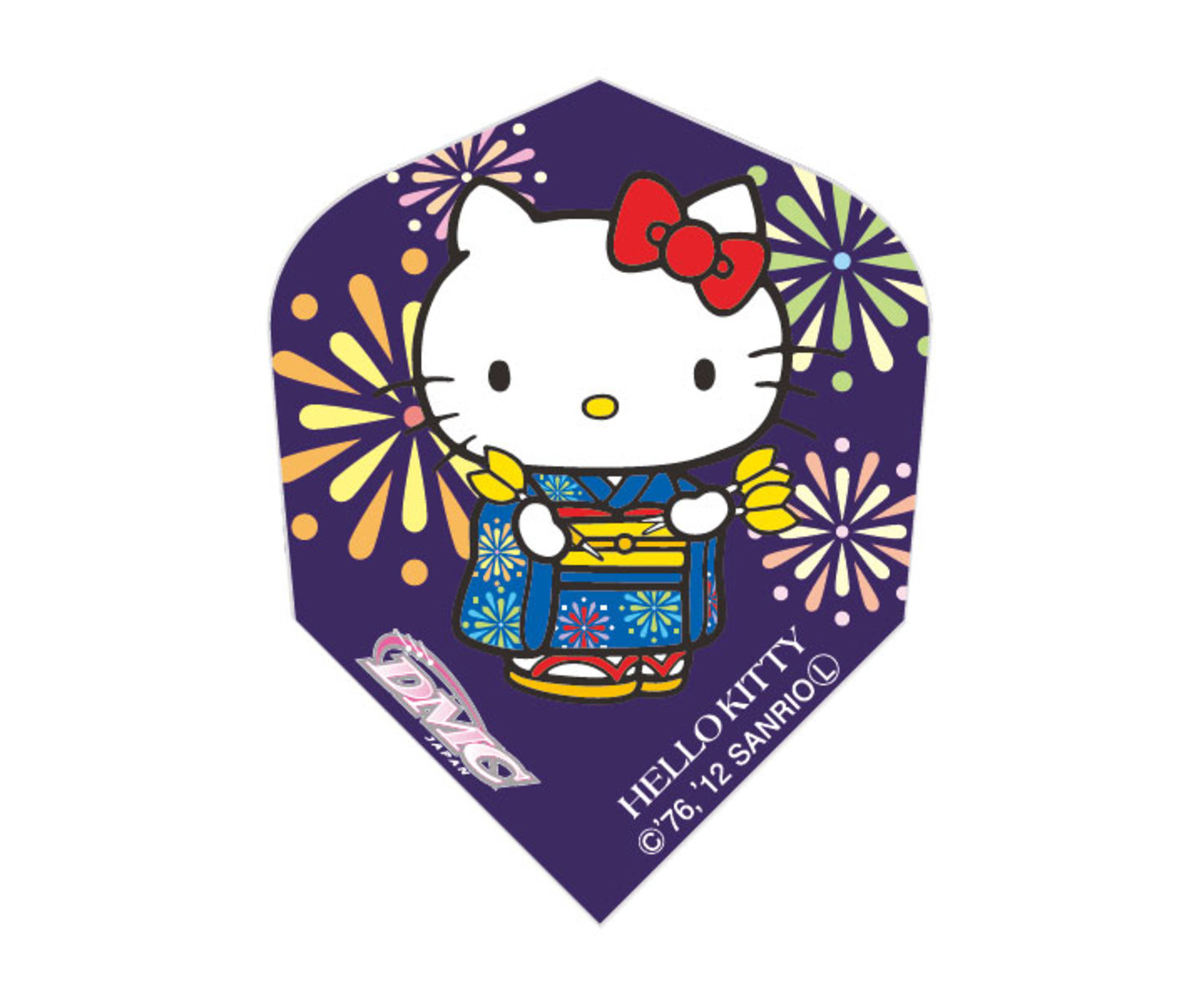 ダーツフライト【ディーエムシー】ハローキティ 花火 2012 夏