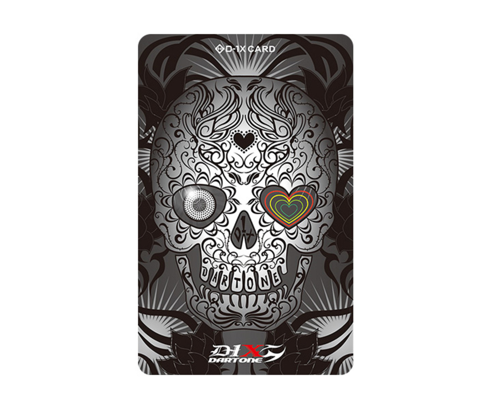ダーツゲームカード【D-1X】NO.19 スカル｜ダーツ用品はエスダーツ