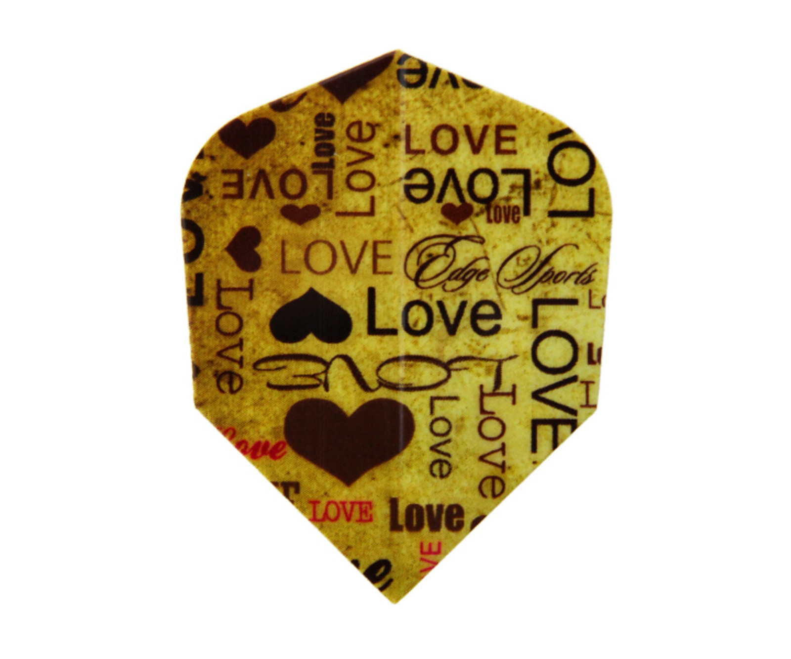 ダーツフライト【エッジスポーツ】AIRフライト 68 （Love×Love