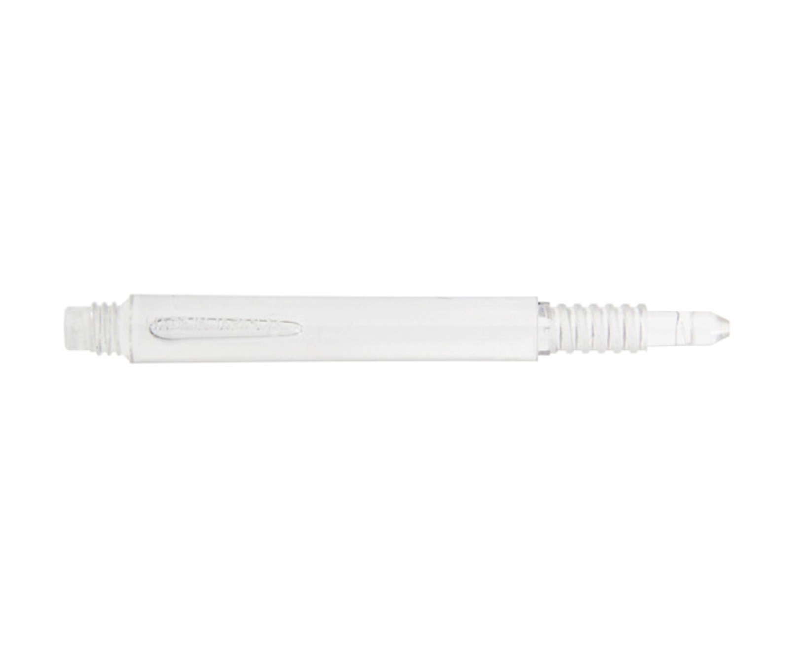 シャフト【8フライト】レギュラー フィックス クリア 33mm｜ダーツ用品