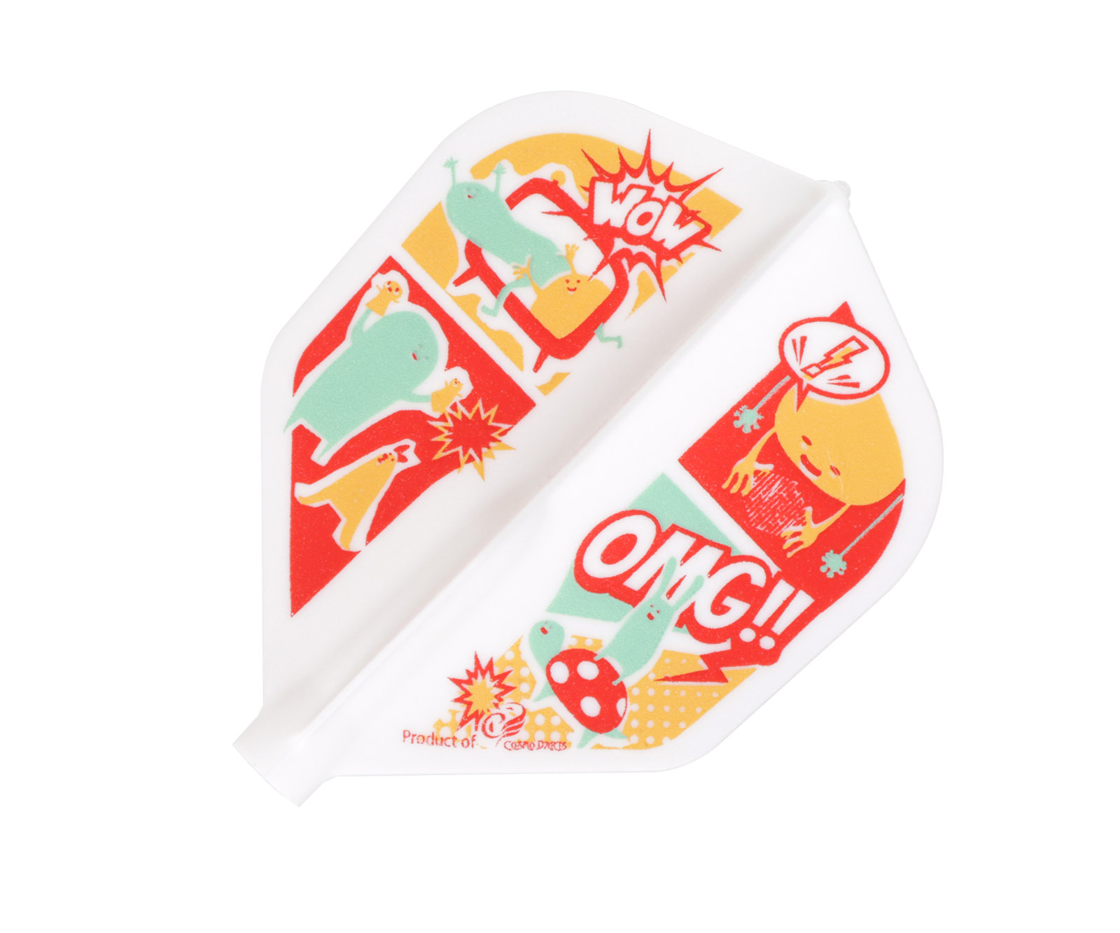 ユニコーン アビス 稲垣亜衣モデル フライト【フィット】稲垣亜衣モデル シェイプ ホワイト｜ダーツ用品は