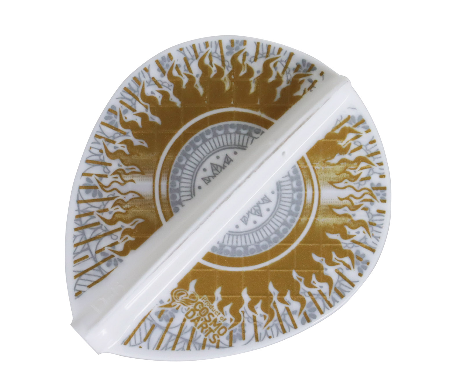 フライト【フィット】PRO 鈴木康太モデル D-5 ホワイト｜ダーツ用品は