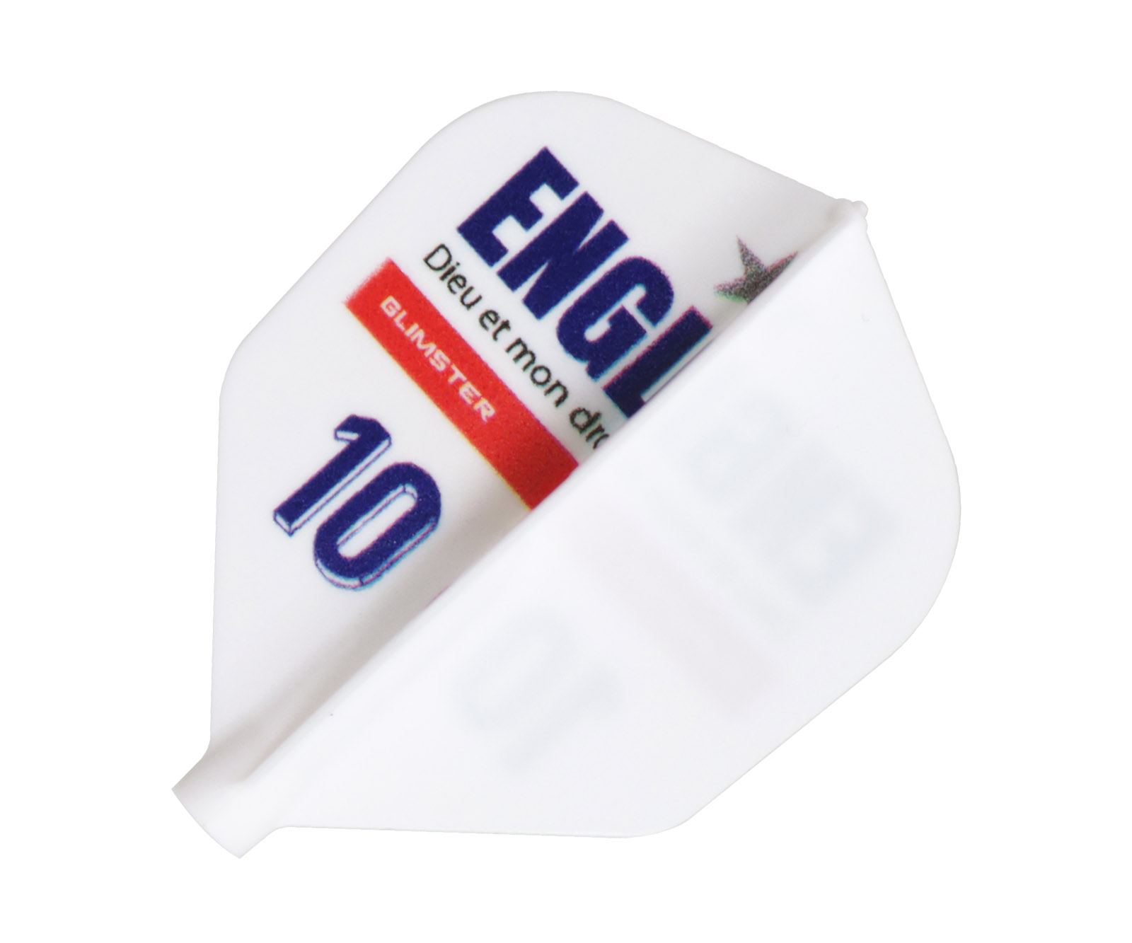 フライト【フィット×グリムスター】イングランド シェイプ｜ダーツ用品