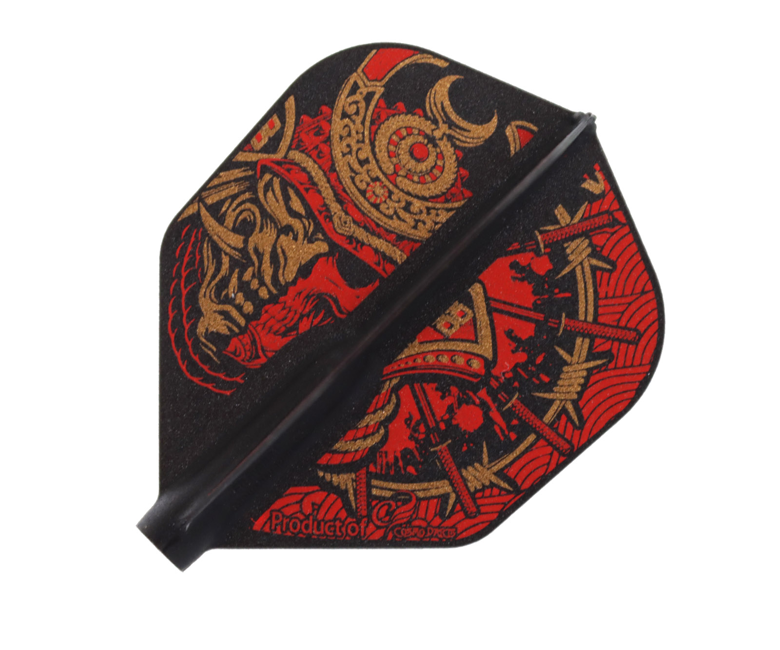 フライト【フィット】プリンテッドシリーズ サムライスカルA シェイプ