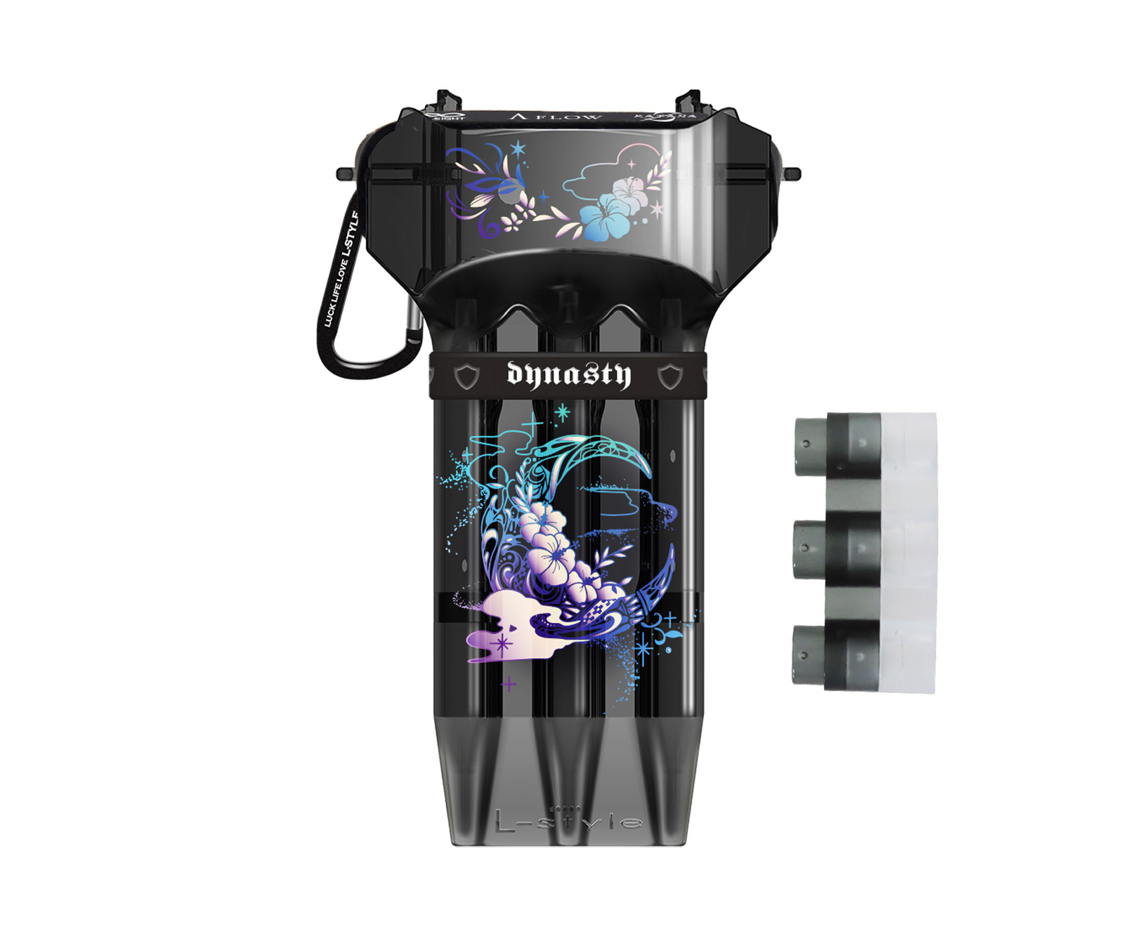 ダーツケース【エルスタイル×ダイナスティー】クリスタル ワン 武山