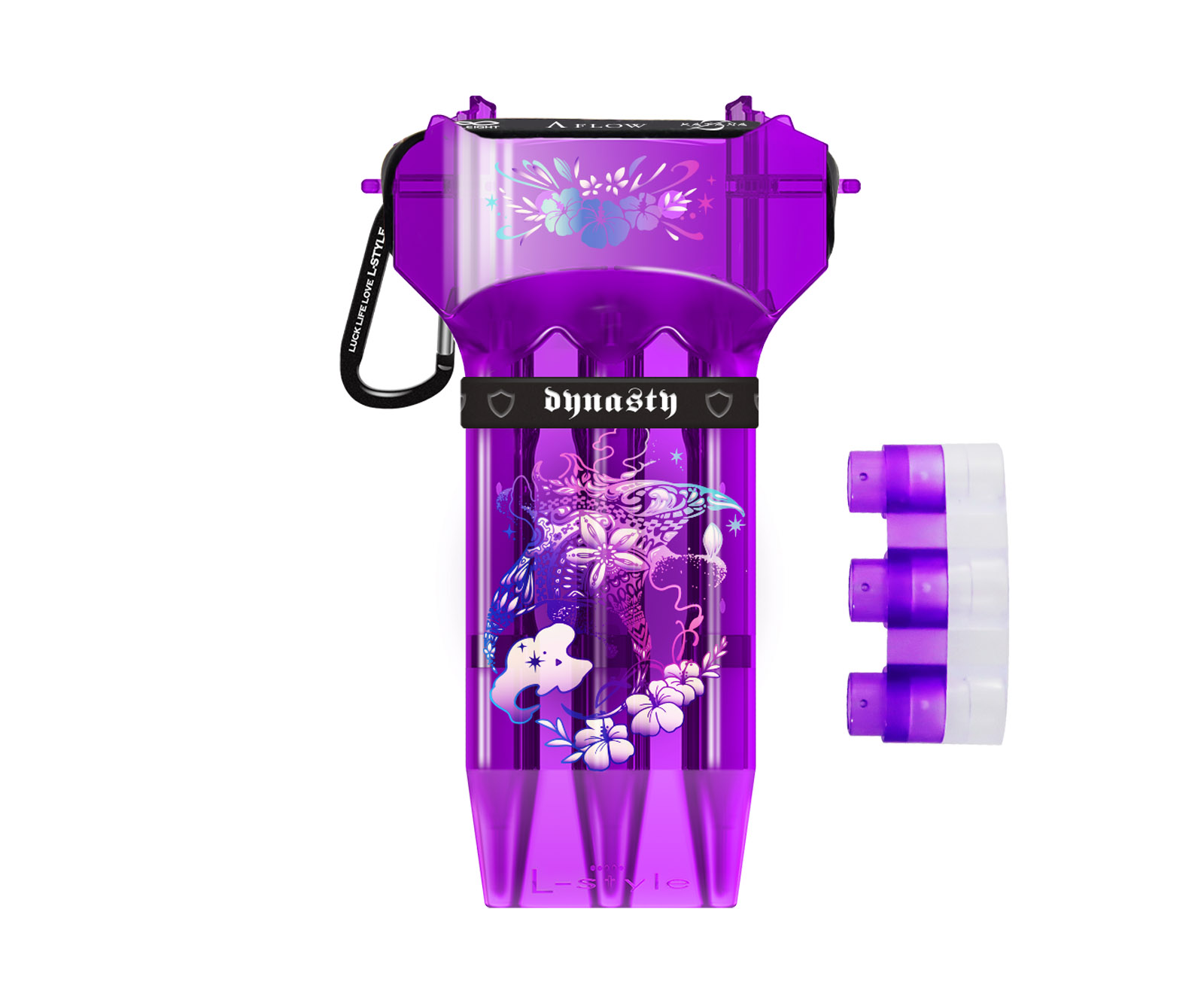 ダーツケース【エルスタイル×ダイナスティー】クリスタル ワン 武山