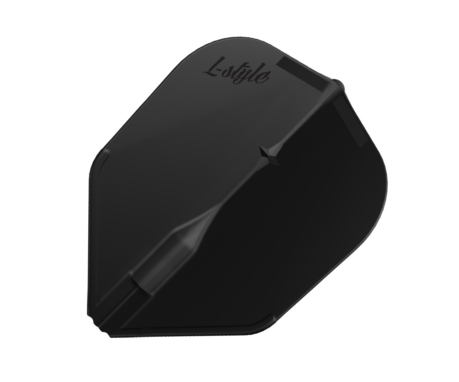 フライト【エルフライト】EZ シェイプ マットブラック｜ダーツ用品は