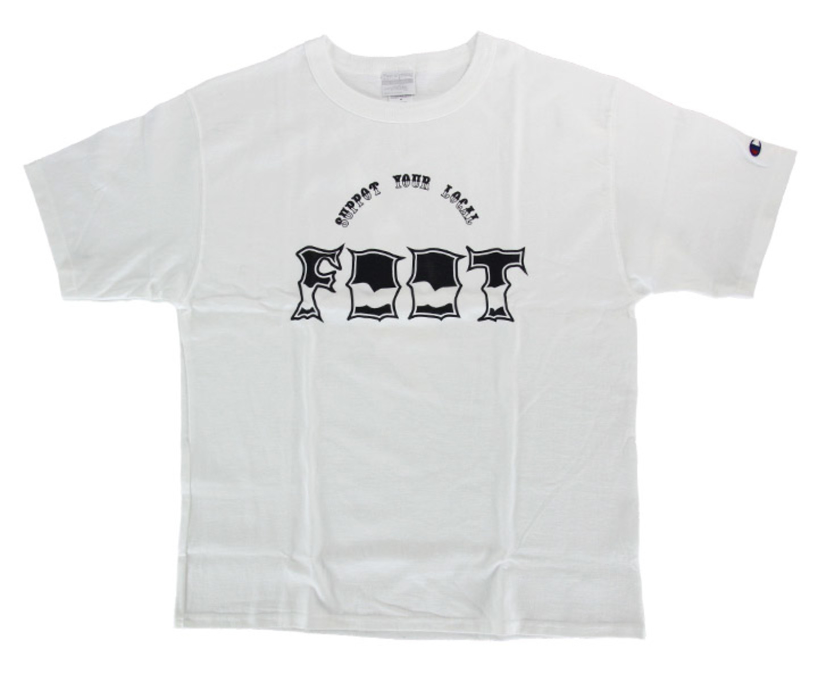 アパレル【フット】サンダーTシャツ/チャンピオンボディ ホワイト S 