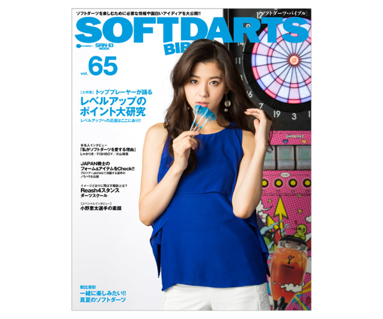 ダーツ本 ソフトダーツバイブル vol.65｜ダーツ用品はエスダーツ 延べ