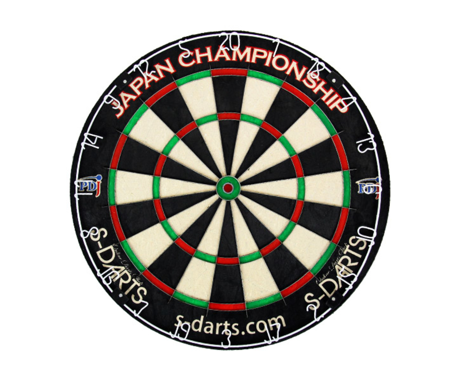 ダーツボード【PDJ×エスダーツ】PDJ公式ハードボード 2017｜ダーツ用品