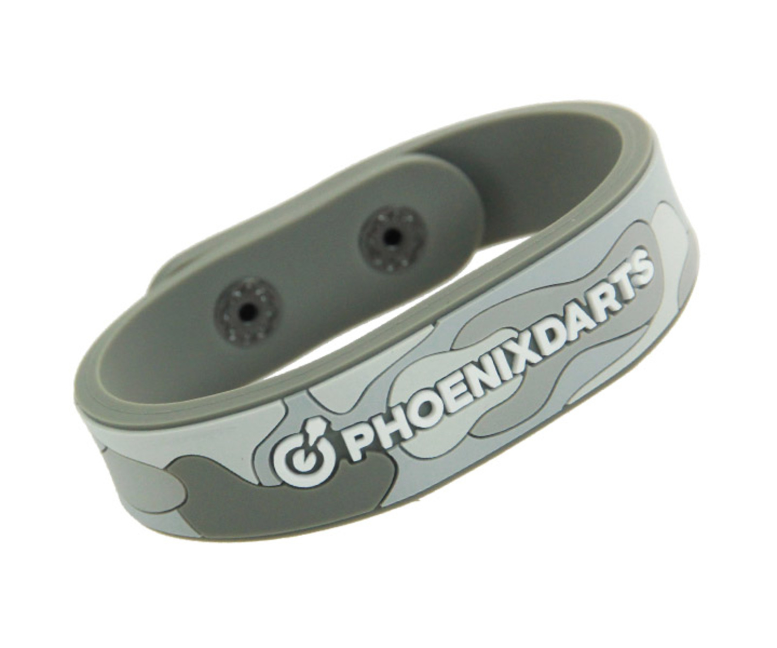 ダーツ雑貨【フェニックス】フェニカ リストバンド ミリタリーグレー