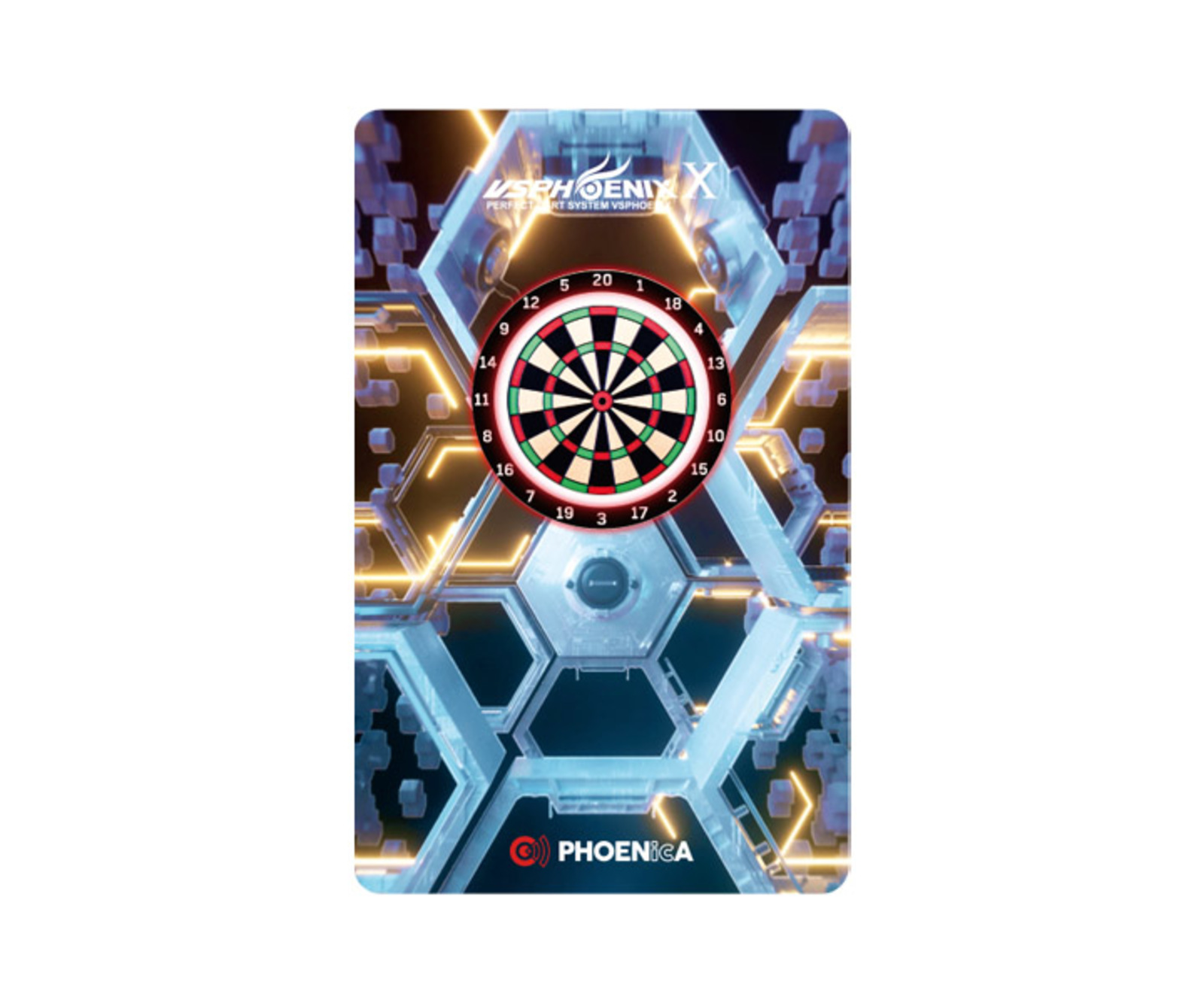 ゲームカード【フェニックス】フェニカ NO.2068 Hexagon Titan｜ダーツ
