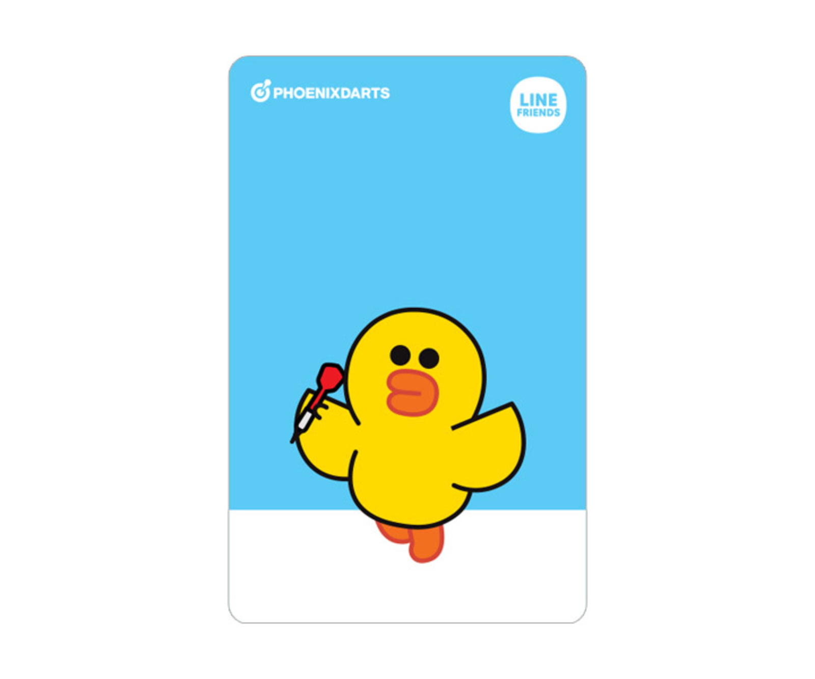 ダーツゲームカード【フェニックス】フェニカ LINE FRIENDS サリー 2nd