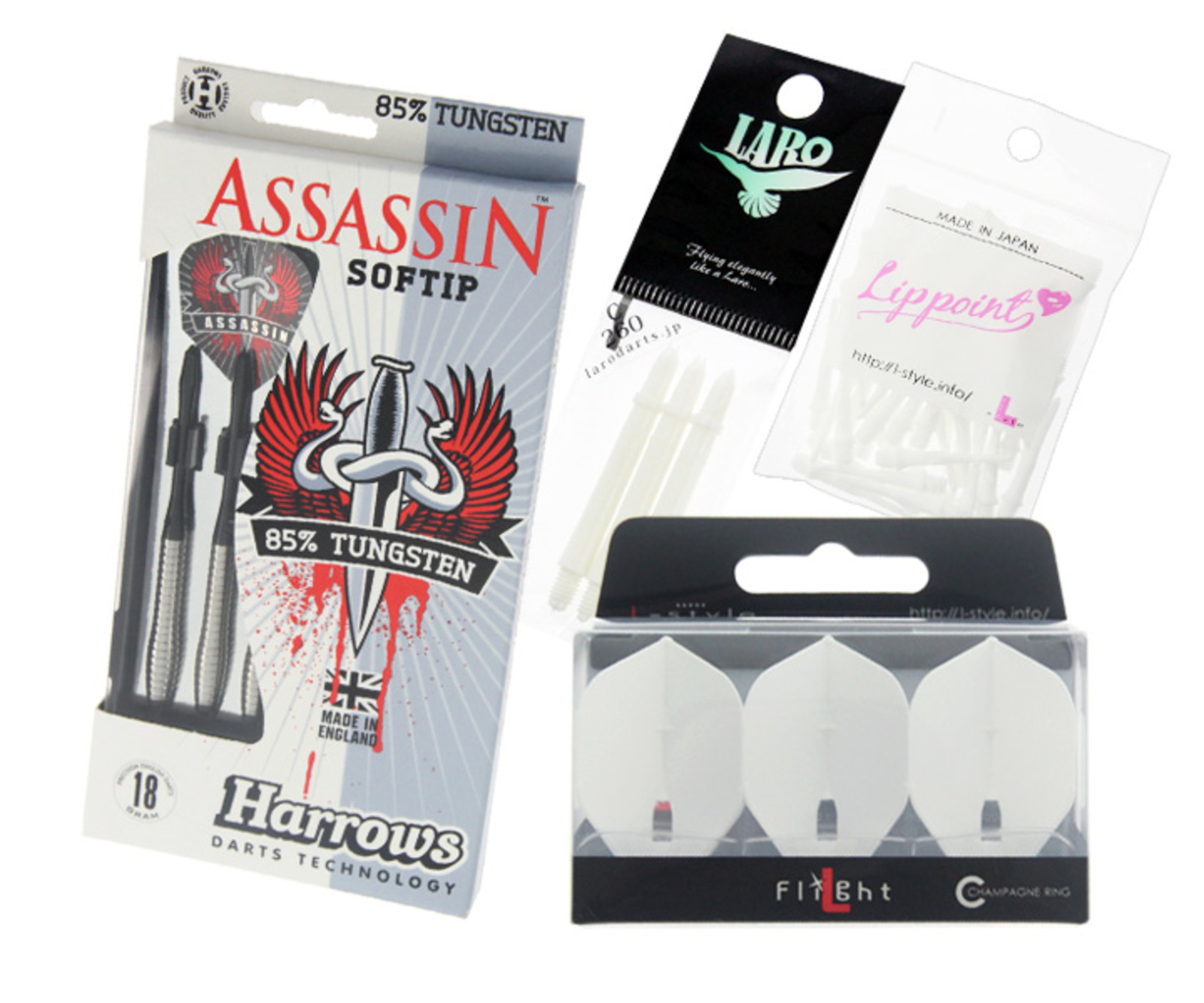 ダーツ初心者におすすめ☆王道セッティングセット｜ダーツ用品は