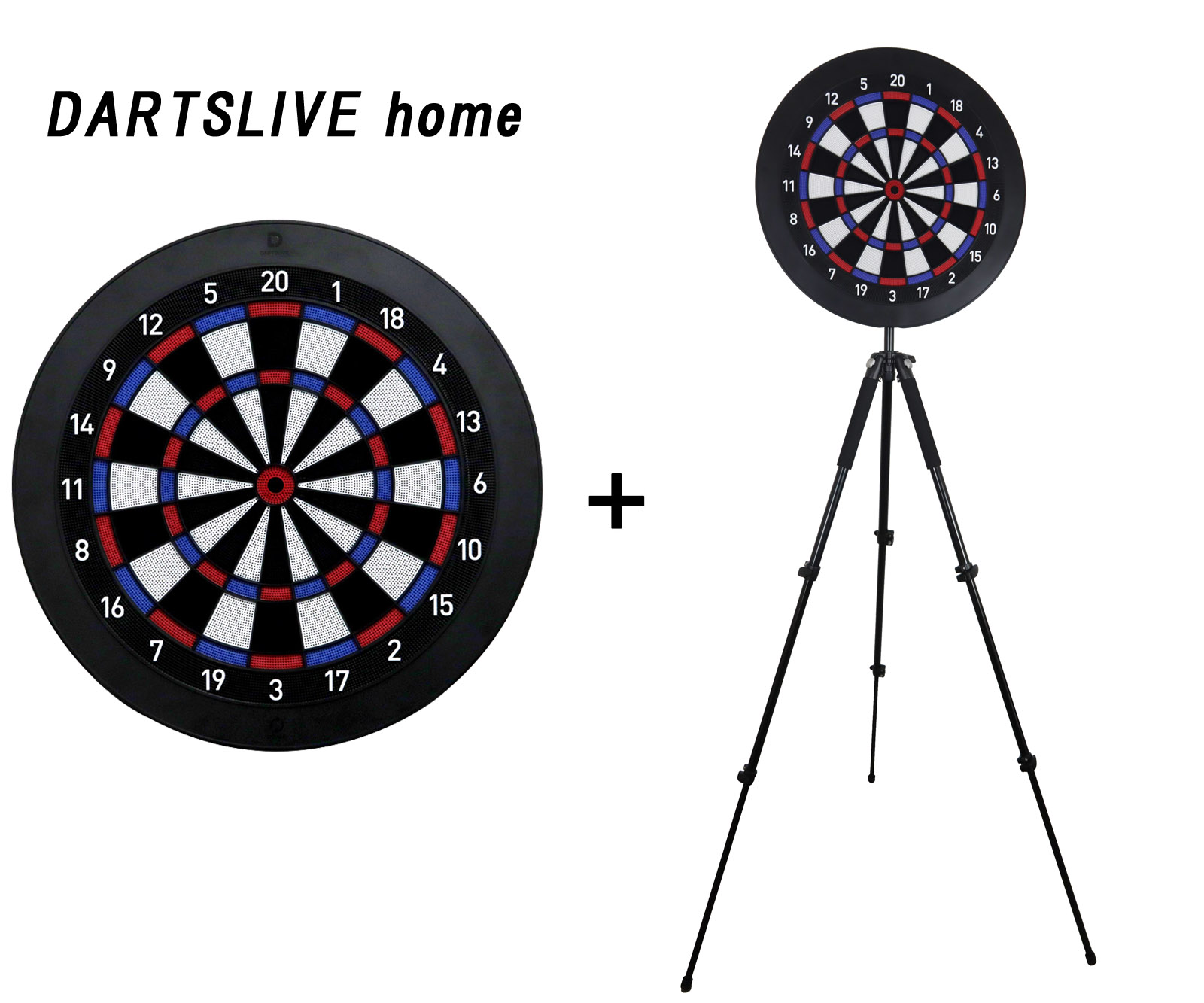 ソフトダーツボード＆スタンドセット】DARTSLIVE home／RAYスタンド(家 