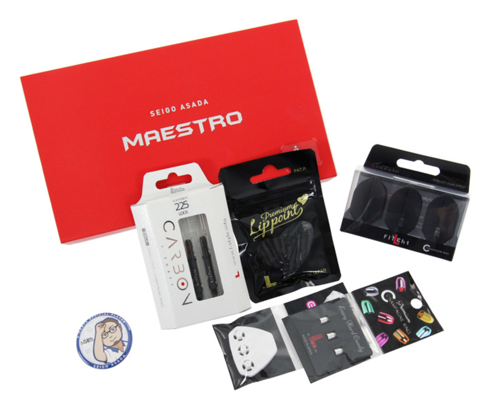ダーツ【ダーツセット】浅田斉吾 2018最新セッティングダーツ