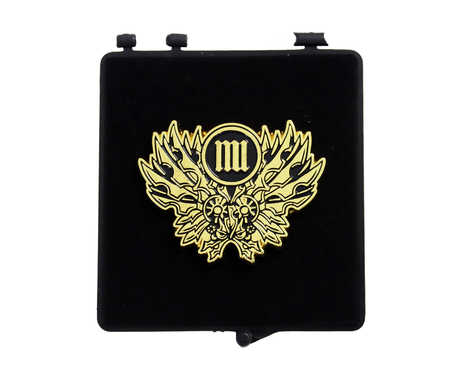 ダーツ雑貨【シェード】プレイヤーコラボピンバッジ 浦野未羽モデル