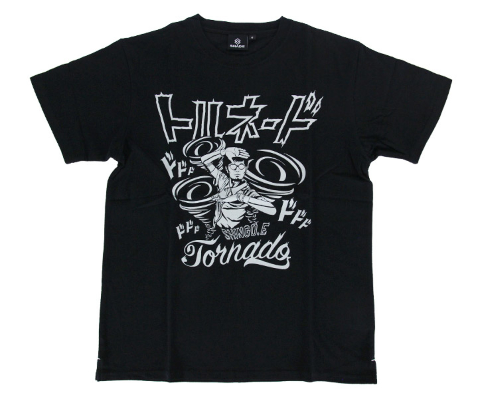 アパレル【シェード】Tornade Tシャツ 榎股慎吾モデル ブラック