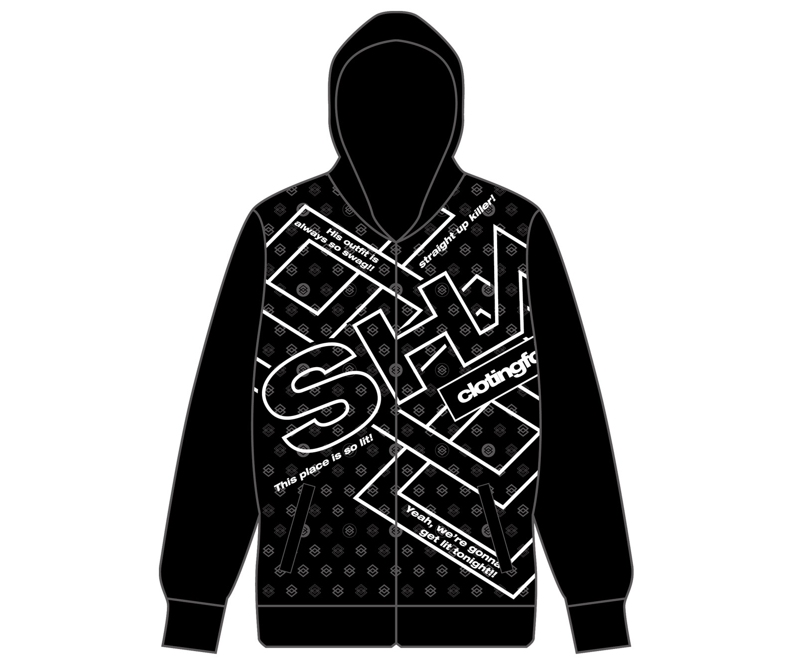 受注生産］アパレル【シェード】SHADE パーカー2021 typeA L｜ダーツ
