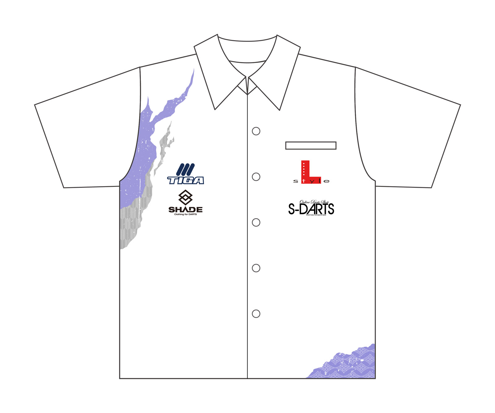 アパレル【シェード】坂口優希恵レプリカユニフォーム2021 L｜ダーツ