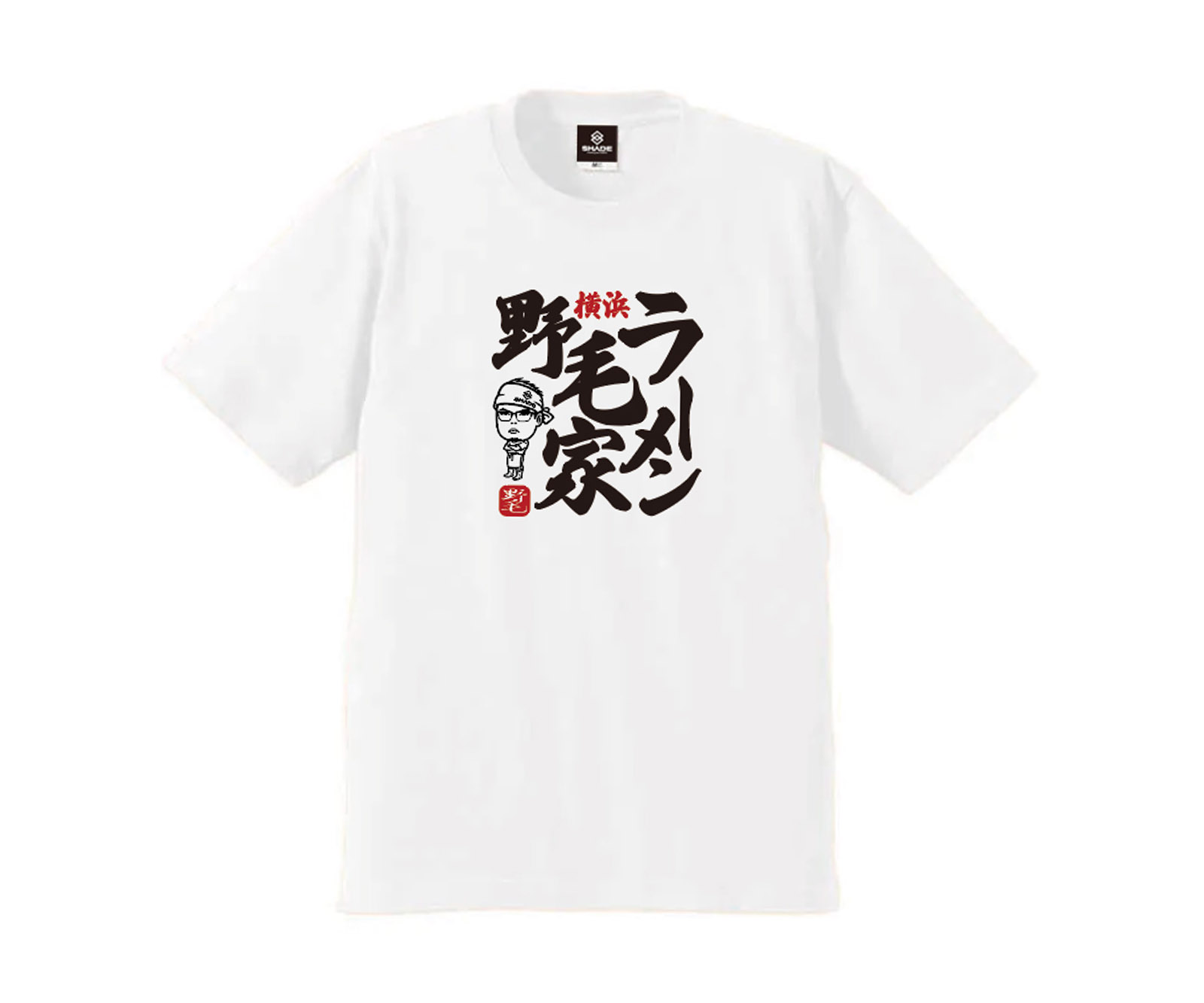 受注生産］アパレル【シェード】野毛駿平似顔絵Tシャツ 2023 ホワイト
