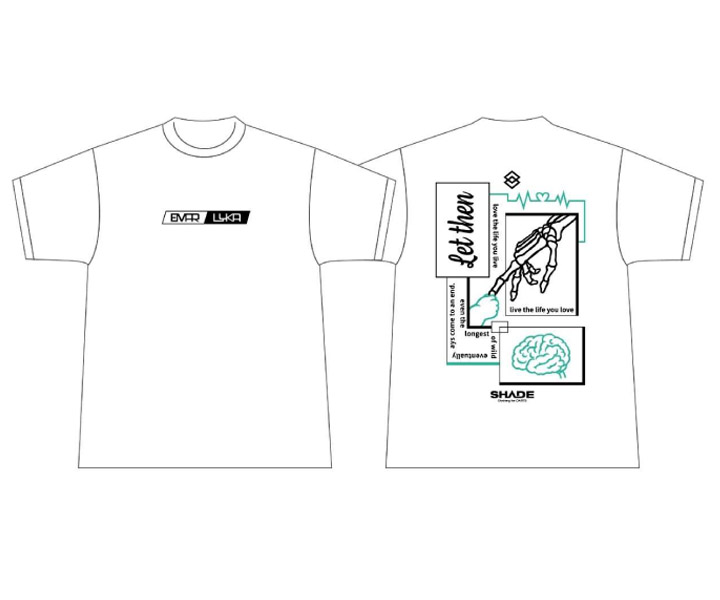 TIGA&SHADE 坂口優希恵選手コラボTシャツ ブラック｜Tシャツ
